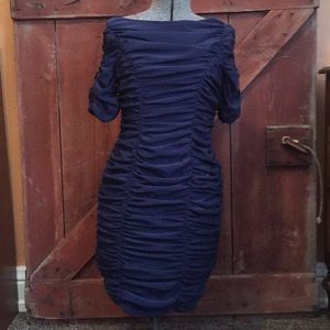 Taylor navy dress